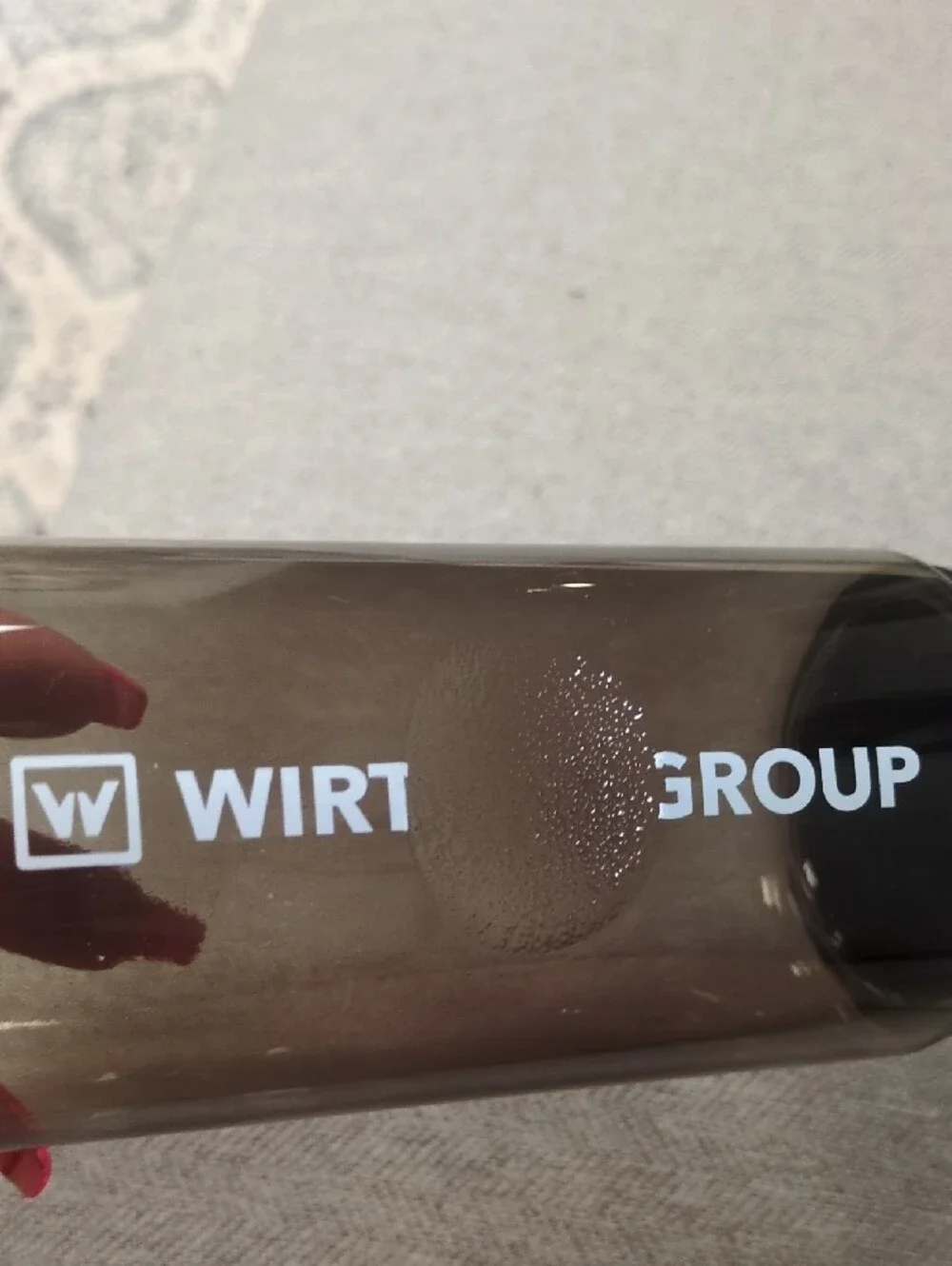 Wirt Group Black Travel Bottle - Refillable Drinkware